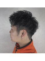 ジゼル(gisele)&nbsp;パーマ風ジェットモヒカン