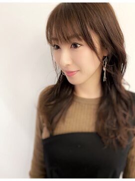 チョビー 銀座(chobii) デジタルパーマ小顔カット似合わせ田中みな実風chobii銀座