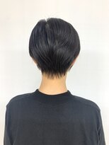 クオリス 上福岡店(QUALIS)&nbsp;小顔ショート/ショートヘア/耳かけ/ハンサムショート/黒髪/