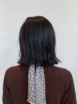 ヘアーアンドスパ フェリーチェ ミチ 野田屋町店(HAIR&SPA felice MICHI) ワンカール外ハネミディ