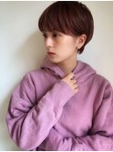 丸みレディースショートヘア