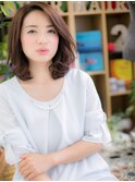 アシンメトリー大人かわいい黒髪グラボブc4上尾20代30代40代