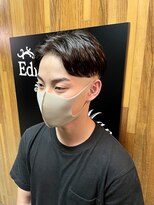 グッドマン バーバーショップ リョクチ(goodman barbar shop RYOKUCHI)&nbsp;フェードセンターパート
