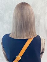 アルバム 渋谷パルコ(ALBUM) ホワイトベージュ_ペールベージュ外ハネボブ_ba392311