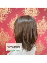 チェリーコーク(HAIR CHERRY COKE)&nbsp;オリーブグレージュ