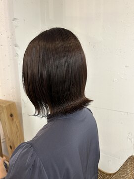 シーバイサイン(sea by Sign) 結べるボブ／暖色ブラウン