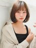 カット+リタッチカラー+ モルティナ3Stepトリートメント￥7000