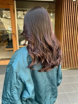 ロウバイレボ 柏(lou by revo) 前髪/イヤリングカラー/イメチェン/ラベンダーカラー