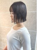  20代30代40代丸みショートボブマッシュ前下がりレイヤー