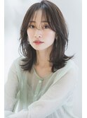 大人可愛いくびレイヤー/前髪カット/トリートメント/縮毛矯正