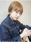 マッシュショート/ショートボブ/10代20代
