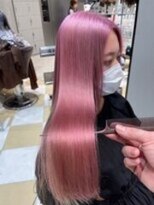 アース クロスガーデン川崎店(HAIR&MAKE EARTH)&nbsp;ブリーチ縮毛