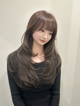 ユニコ(unico) 韓国風/小顔/レイヤー/透明感カラー