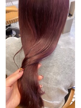 エムサロン 前橋川原(emusalon) チェリーレッド