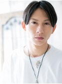 オシャレ＆ワイルドなアッシュブラックトランクスヘアX上尾