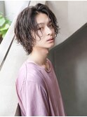 マッシュ短髪ツーブロックモテる束感モテ髪イケメン黒髪ビジネス