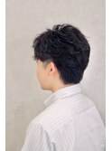 毛流れカルマフェザーパーマ