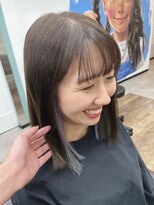 インナーカラー/イヤリングカラー/ポイントブリーチ