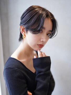 ニコ トウキョウ ヨコハマ(nico) センターパート/ショートボブ/丸みショート