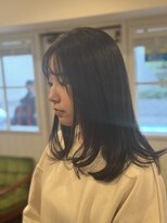 グラチチュード(gratitude)&nbsp;ミディアムボブ（顔まわりレイヤー）