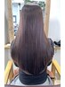◆縮毛矯正◆カシミアストレート+カット+髪質再生【バイカルテ】Tr  