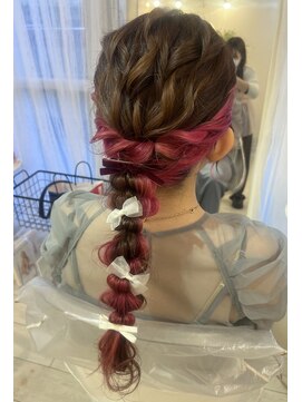 ヘアメイクアンドセットサロン リッコ(Hair make&set salon Ricco) 【梅田ヘアセットサロンRicco】お呼ばれに人気♪同窓会ヘア
