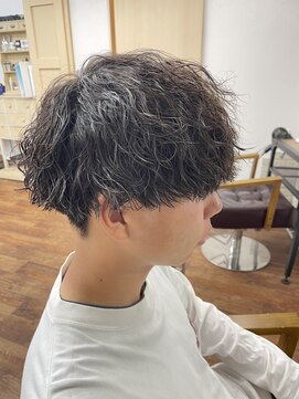 メルシー トータル ブランディング サロン(merci TOTAL BRANDING SALON) メンズ マッシュ×ツイストスパイラルパーマ