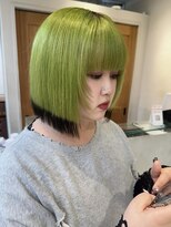 テトラ バイ ネオリーブ 横浜西口店(tetra by neolive)&nbsp;パキッとハイトーンデザインカラー＊*【横浜/横浜駅】