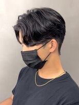 エルマーク 茨木(L-MARK)&nbsp;センターパートニュアンスパーマ韓国カルマパーマコンマヘア