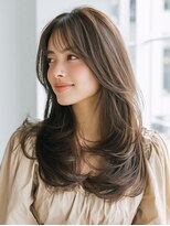 ラファンジュ ヘアー(Rohange hair)&nbsp;髪質改善カラー/レイヤーカット/透明感/ブラウン