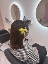 ヘア サロン クラン 東心斎橋店(hair salon clan)&nbsp;サイド編み込み