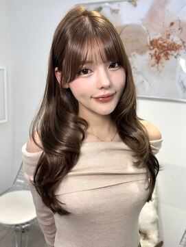 オニキス(ONYX) C240ブリーチなしダブルカラーヘーゼルベージュケラチン髪質改善