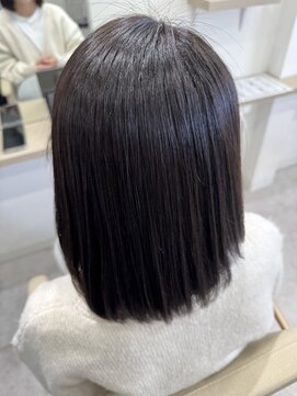 髪質改善ストレート