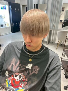 メンズサロン キング 枚方店(Men’s salon K!ng) メンズカット/ブリーチ/ニュアンスパーマ/メンズハイライト/眉毛