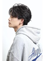 リップス 立川(LIPPS)&nbsp;センタパート　ニュアンスパーマ　フェザーパーマ