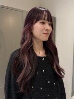 グリップ(GRIP) ラベンダー+ミルクピンク/インナーカラー/conoka