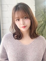 ルーム 浅草(ROOM.)&nbsp;韓国風ミルクティーブラウン