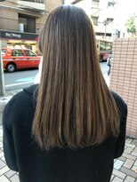 アッシュ 荻窪店(Ash)&nbsp;ロングストレート髪質改善　荻窪ベージュ