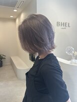 ベル サウス(BHEL south) *ラベンダーグレージュ透明感韓国風レイヤー