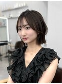 ボブくびれボブ外ハネボブ韓国ボブ大人ボブ