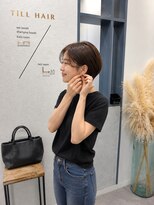 ティルヘアー(TiLL HAIR)&nbsp;大人女性　ショートボブ