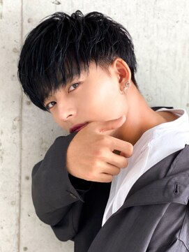エルマーク 梅田(L-MARK) ナチュラルマッシュヘア