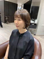 エアー 久留米(AIR)&nbsp;王道ショートボブ　40代50代