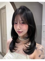 サンドイエナ 横浜店(sand yena)&nbsp;ピンピンしない柔らかストレート×レイヤー