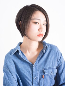 リビュー(re view) 【re view】前下がりボブ