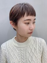 テトヘアー(teto hair)&nbsp;ミニマム、マッシュショート、ベリーショート、ピンクベージュ