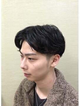 大阪チャンピオンの店 ヘアサロンスタイル(Hair Salon Style) ナチュラルセンターパート