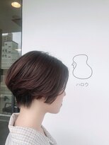 ハロウ ハンサムショートボブ