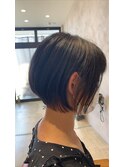 crenierで作る丸みしっかりショートボブ●