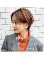 ラナ 渋谷(Lana)&nbsp;【Chill】大人かわいい季節のピンクベージュクールショートボブ